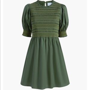 Hill House The Vivi Nap Dress in Leaf Green Size Small